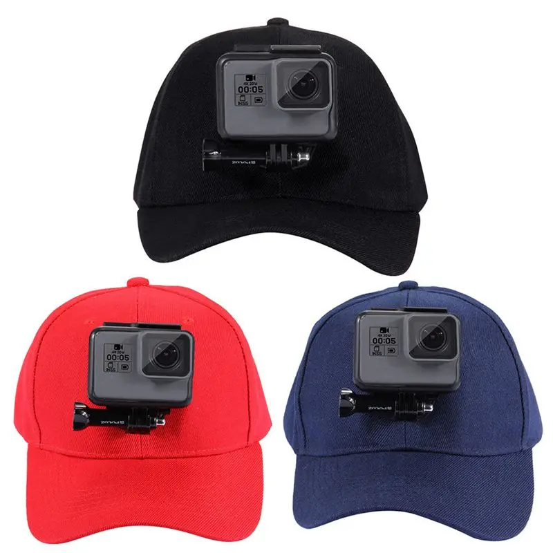 Для Go Pro Аксессуары для улицы Солнцезащитная шляпа Topi бейсболка с держателем