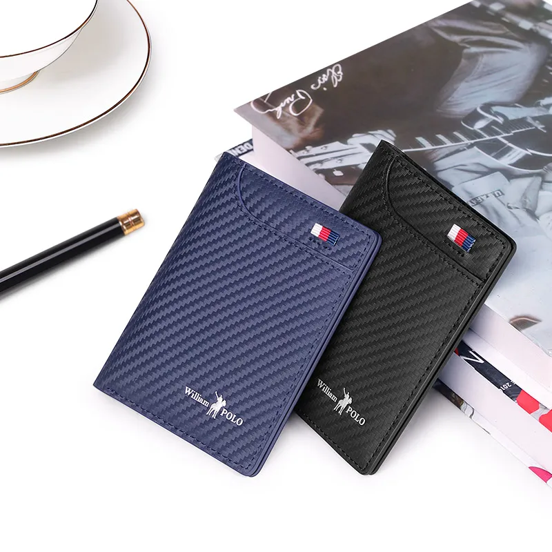 Мужской кошелек высококачественный кожаный короткий Футляр для карт чехол