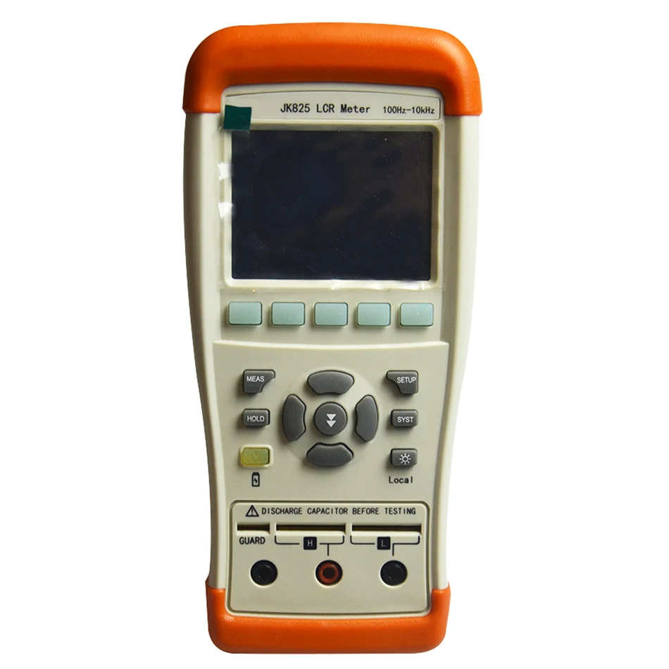 Портативный LCR Цифровой мост JK825 тестер емкости Высокоточный Индуктивный