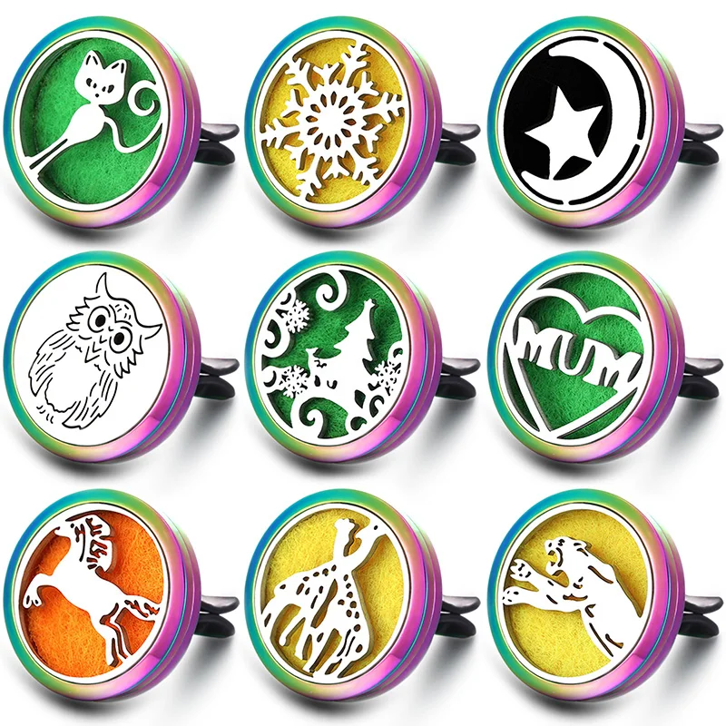 2019 Новая цветная Рождественская елка Арома освежитель воздуха автомобиля