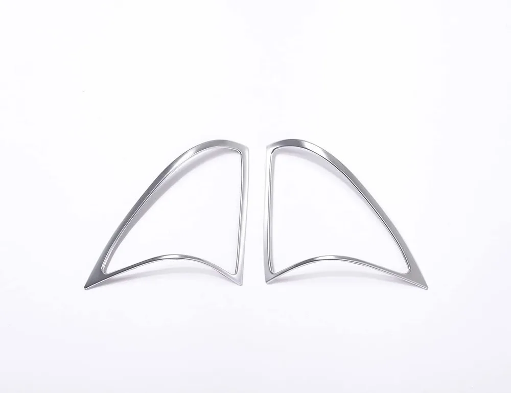 Хромированная Крышка корпуса колонки Audi из АБС-пластика обшивка 2 шт. для Mercedes Benz