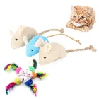 Горячая Распродажа 3 шт.компл. Mix ПЭТ кошачья мята мышей кошек игрушки весело плюшевая игрушечная Мышка для кошки для домашних животных маленькие Толстая мышка игрушечная Мышка для кошки, оптовая продажа