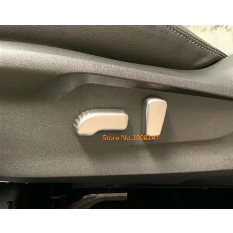 Крышка-наклейка для Subaru Forester 2018 2019 2020 2021 Хромированная ручка регулировки сиденья