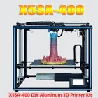 Новый модернизированный X5SA-400 3D принтер наборы металлическая сборка пластина 400x400x400 мм Высокая точность авто уровень FDM 3D машина Датчик накаливания