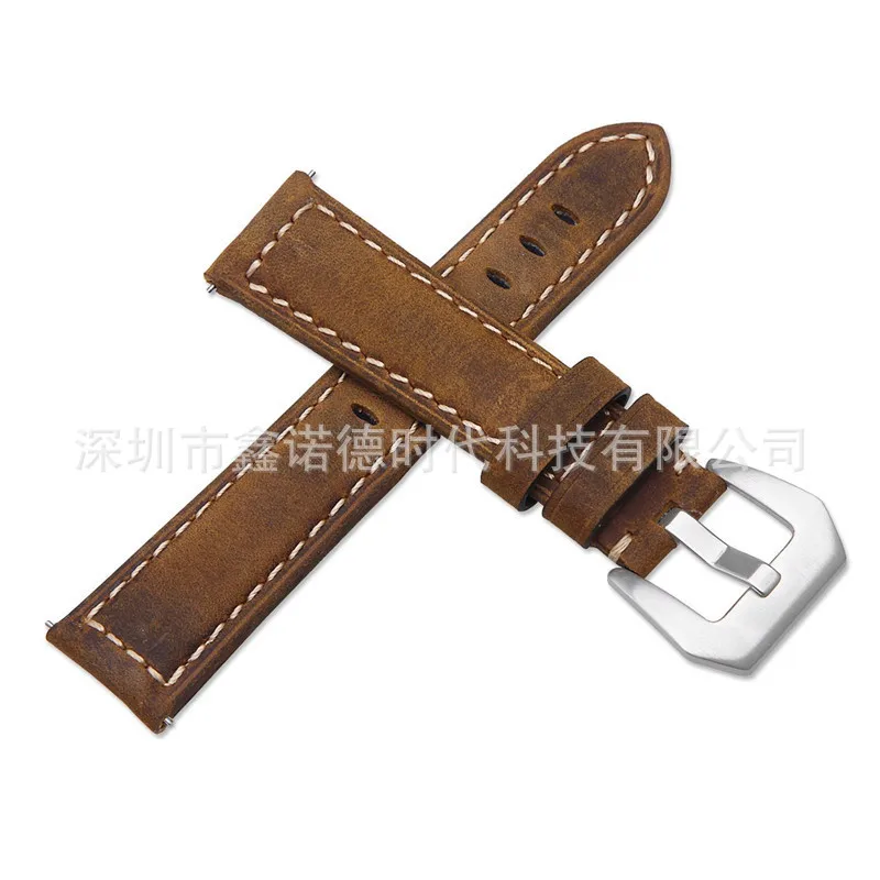 Применимые часы huawei GT Active наручные часы на кожаном ремешке ремешок из зернистой кожи 22 мм кожаный ремешок