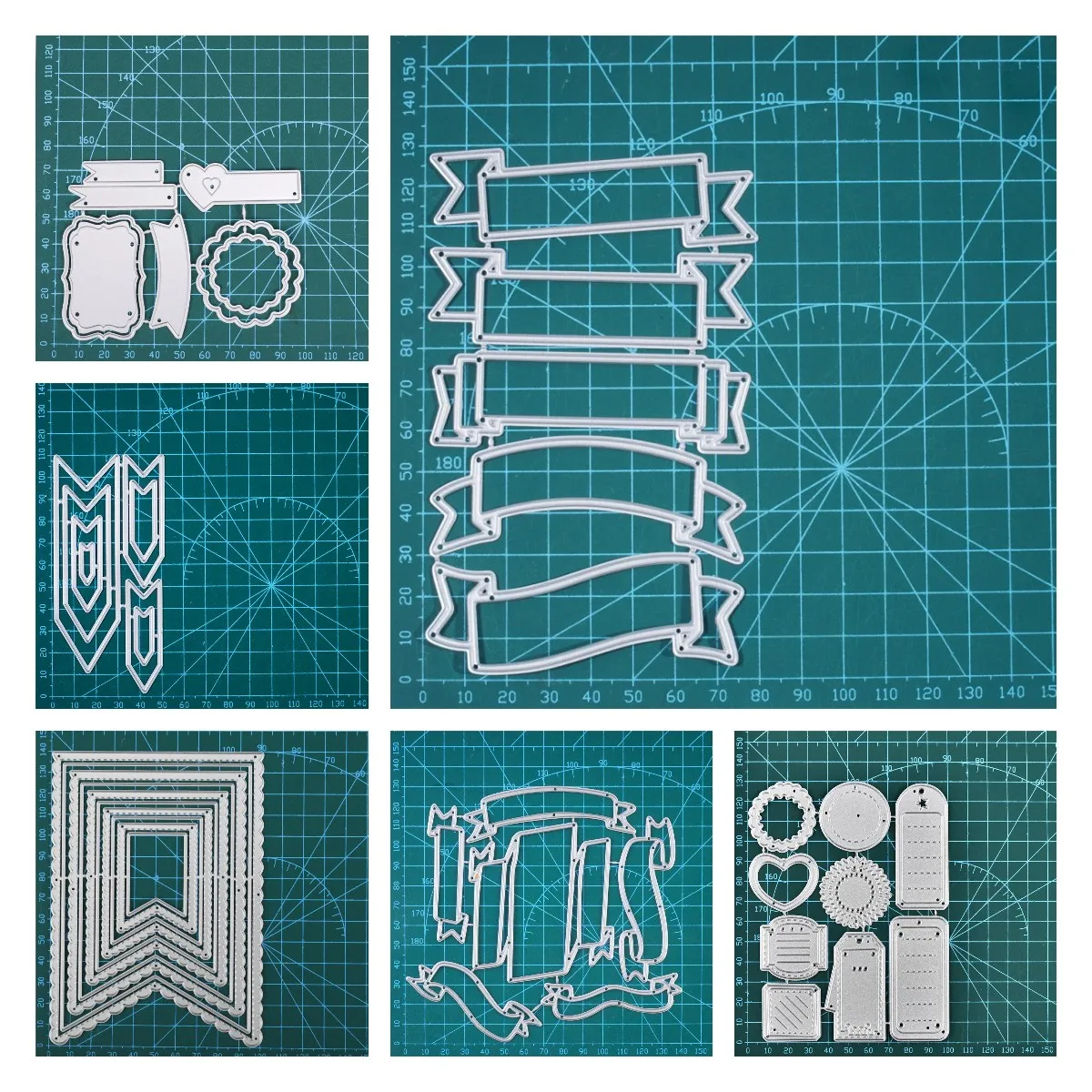 InLoveArts ремесла баннер металлические стальные штампы бирка Закладка украшение