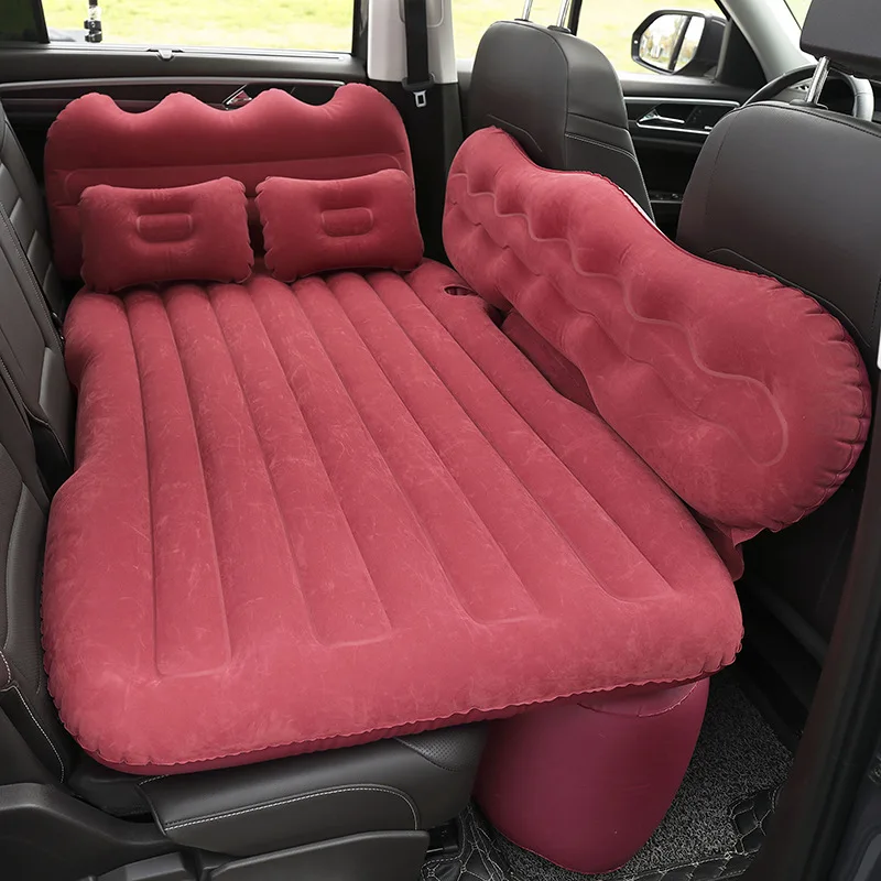 Car Travel Bed Automatic Air Mattress Sleeping Pad Inflatable BackSeat Outdoor Cushions Camping Sofa Accessories for | Автомобили и