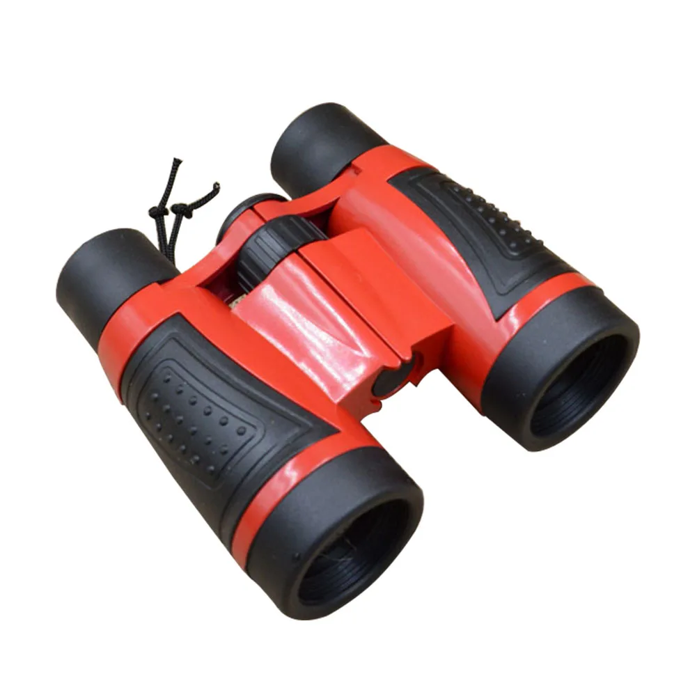 

4X Double Tube Compact Kids Toys ABS Plastic Games Children Binoculars Telescope Girls Outdoor High Definition Boys