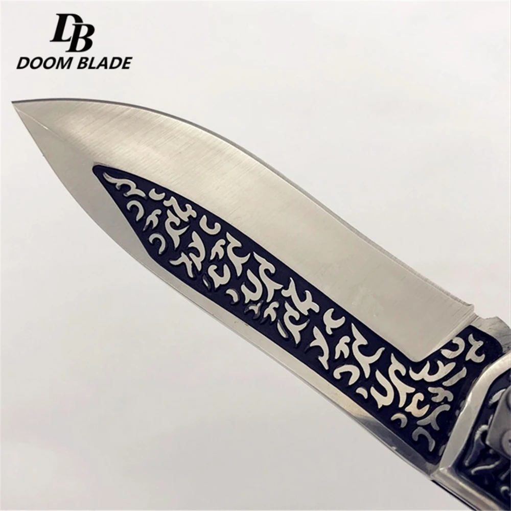 12 шт./лот ножи Складной нож 5CR13 стальное лезвие ручка из смолы походные охотничьи