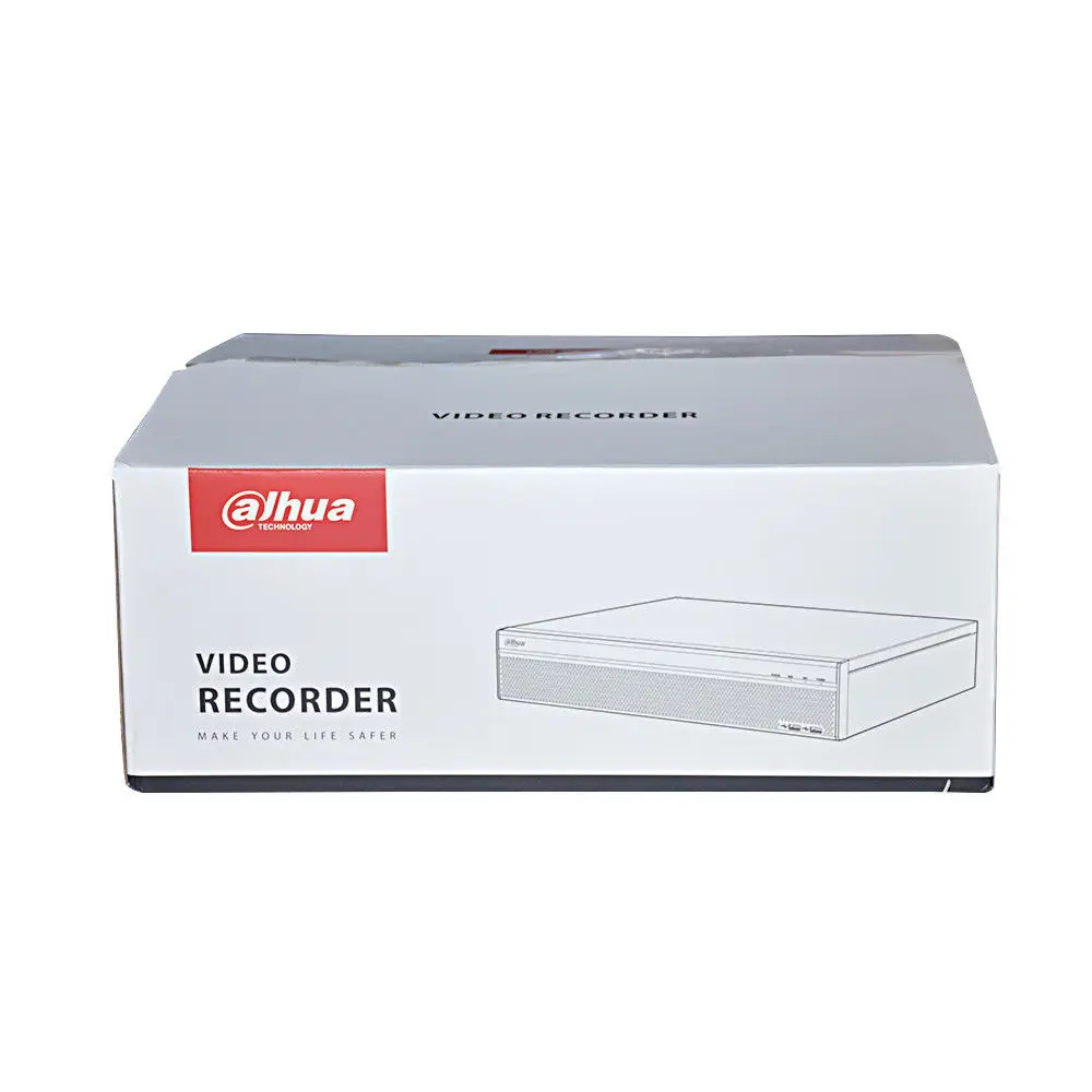 Ahua 4K 16 портов POE H.265 NVR записывающее устройство каналов 32 канала 64 искусственная