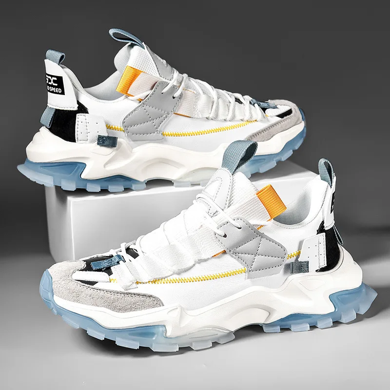 

Men's Shoes Winter New Leisure Sports Shoes Men Versatile Outdoor Running Shoes Trendy Shoes Autumn Dad Shoes Sneakers