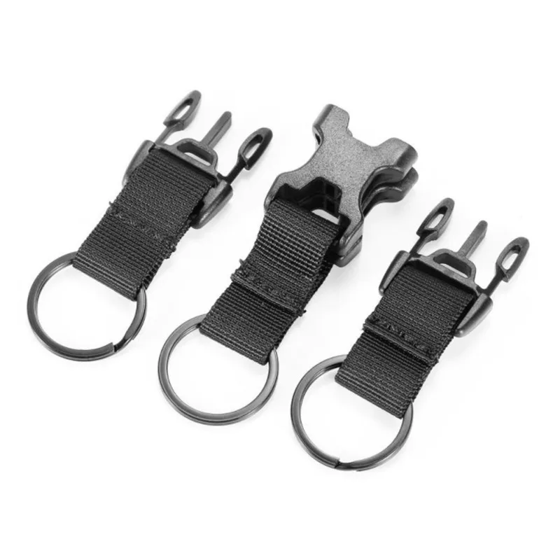

Tactical Gear Keychain Clip Portable for Outdoor Camping Hiking Shooting Tool