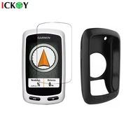 silicone protect case skin 3pcs shield film screen protector for cycling gps garmin edge touring plus accessories