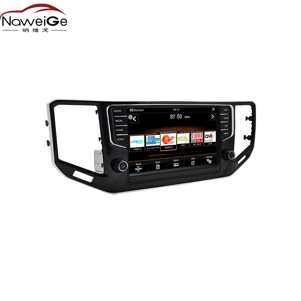Автомобильный dvd плеер NaweiGe 9 дюймов Android 8 ядер 1 2 + 32 ГБ для Volkswagen Teramont 2015