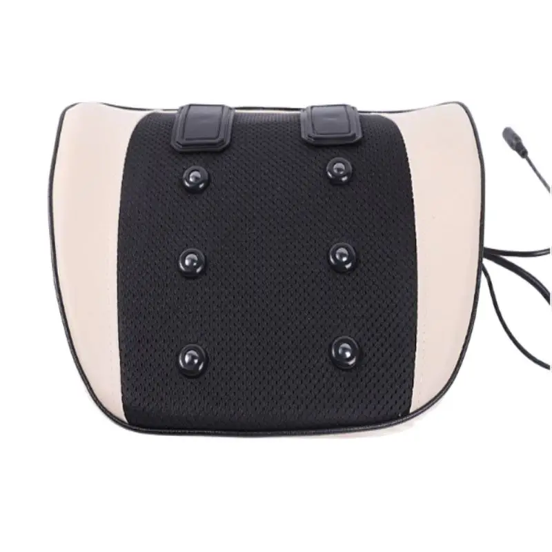 

Electric Waist Massager Lumbar Disc Pulse Cushion Curvature Heating Waist Protection Tool