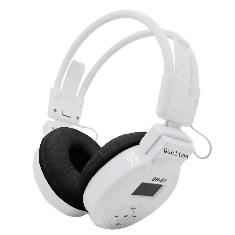 Складная спортивная беспроводная гарнитура с поддержкой TF карты стереонаушники