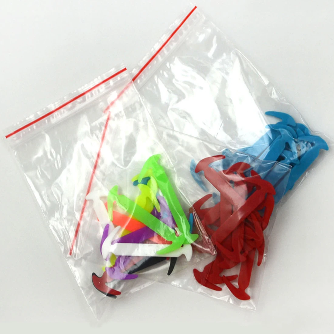 12 шт./упак. эластичные силиконовые шнурки без завязок Эластичные для обуви