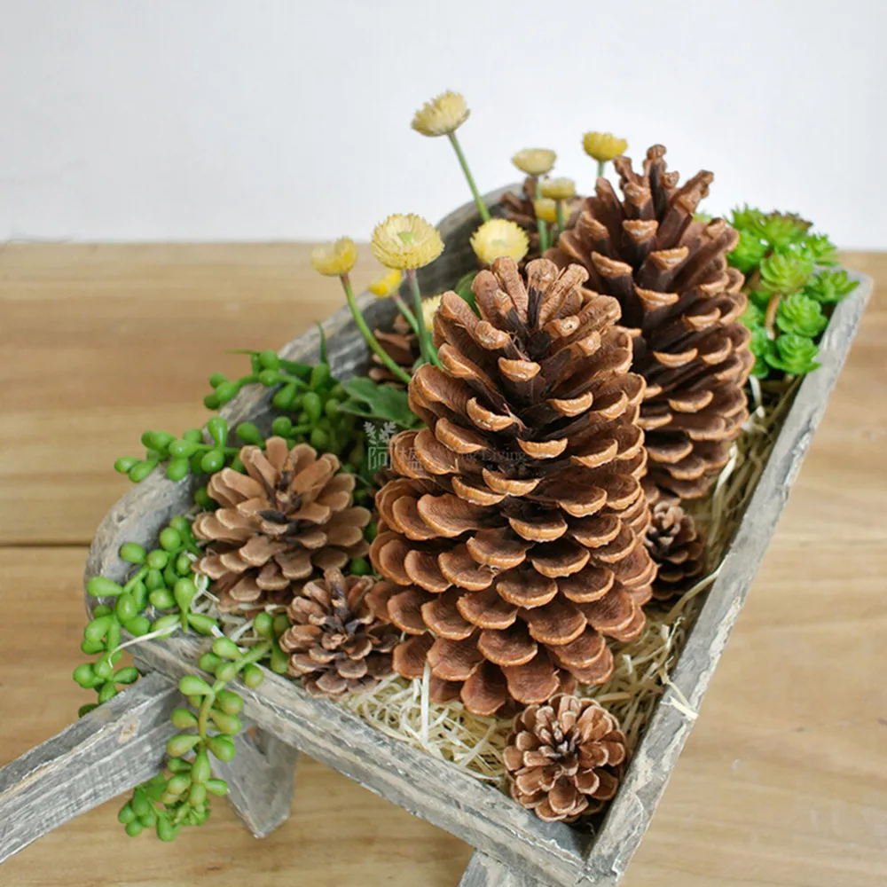 Деревянные шарики Pinecone для домашнего офиса 10 шт./компл. вечерние декоративные