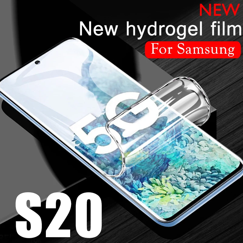 51D мягкая Гидрогелевая пленка для Samsung Galaxy A50 A51 S8 S9 S10 S20 Note 10 Plus S10E Ultra Lite не