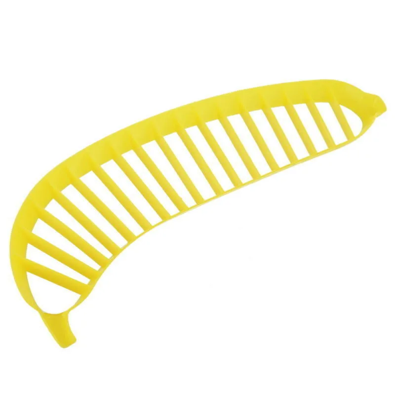 1 шт. слайсер измельчитель бананов резак пластик банан салат сделать инструмент