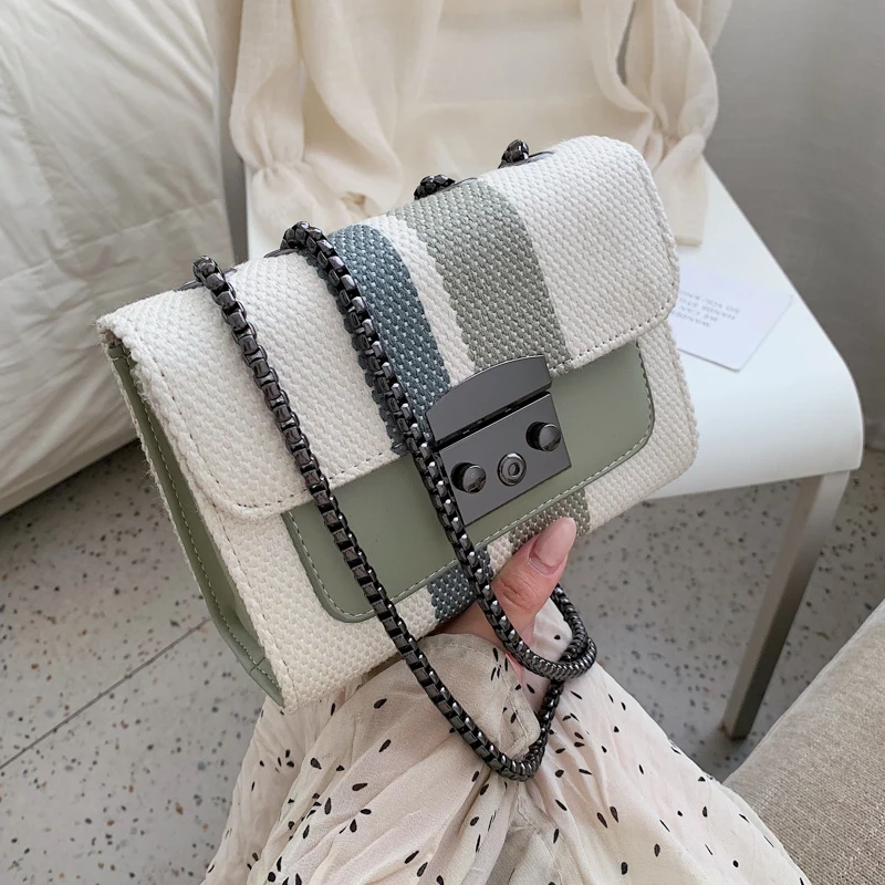 Женская сумка через плечо холщовый мешок женские сумки мессенджеры летние 2019