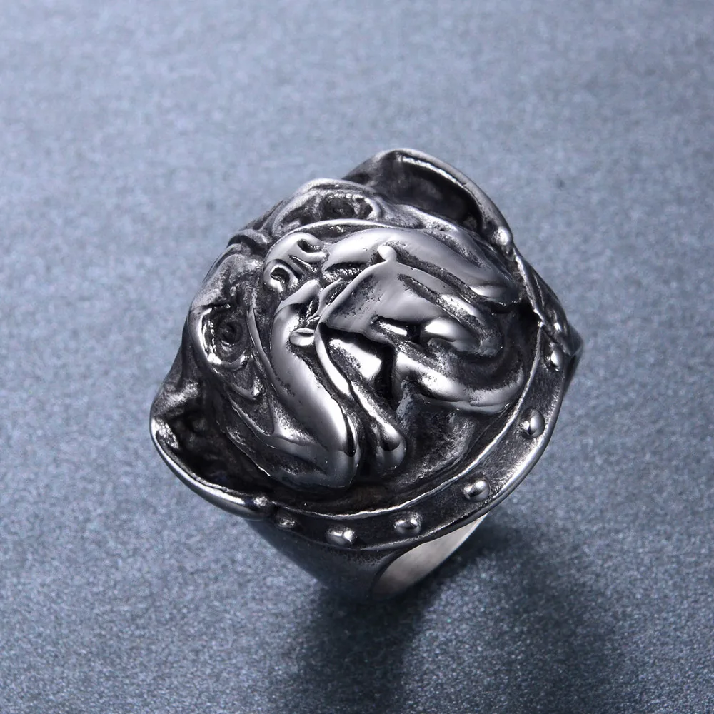 

Wholesale American BullyTitanium Steel Finger Rings Fashion Jewelry Casting Rings Anniversary Engagement Party Wedding Gifts