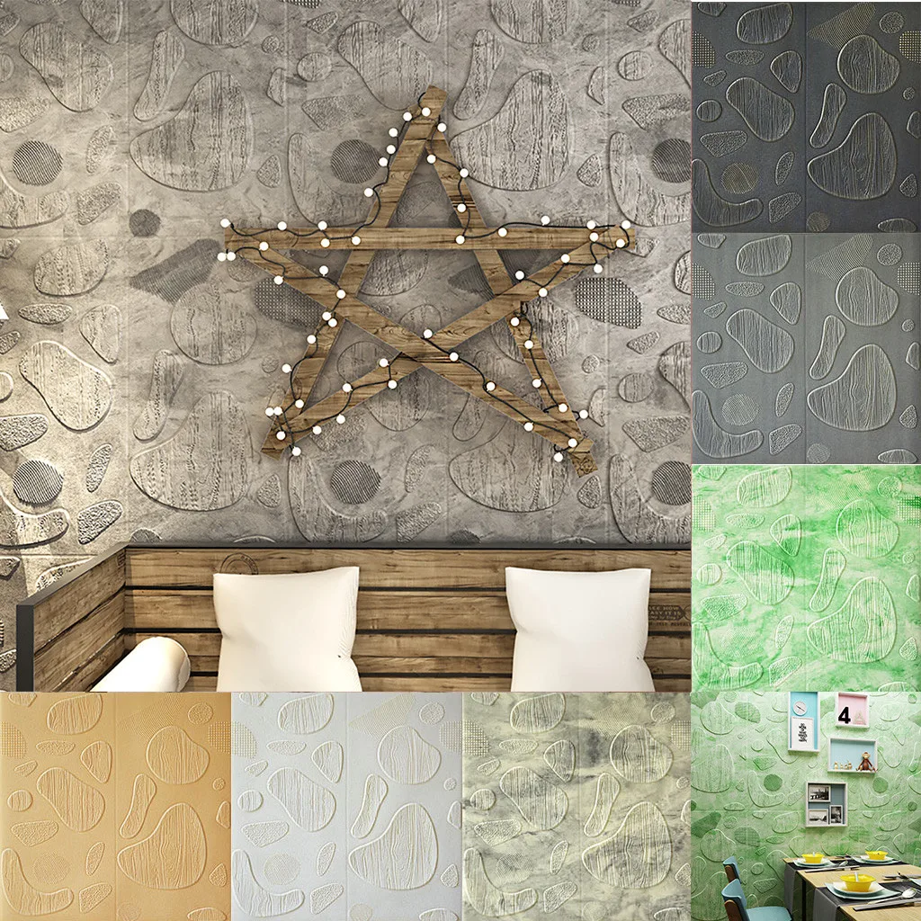 3D стерео наклейки на стены фон гостиной экологически чистые декоративные стену