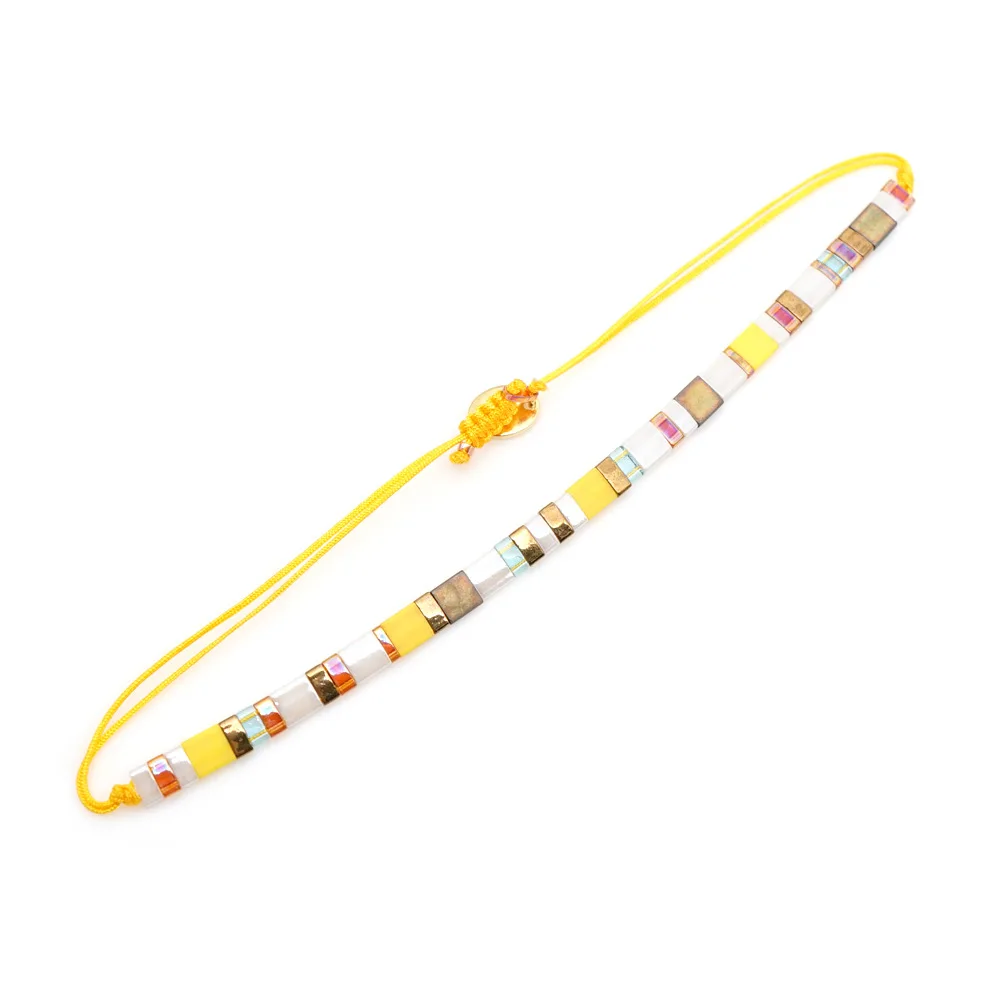 

Rice Bead Bracelet Bohemian Style Bracelet Retro Ethnic Style Jewelry Ladies New Hand Jewelry Woven Bracelet Fashion Jewelry