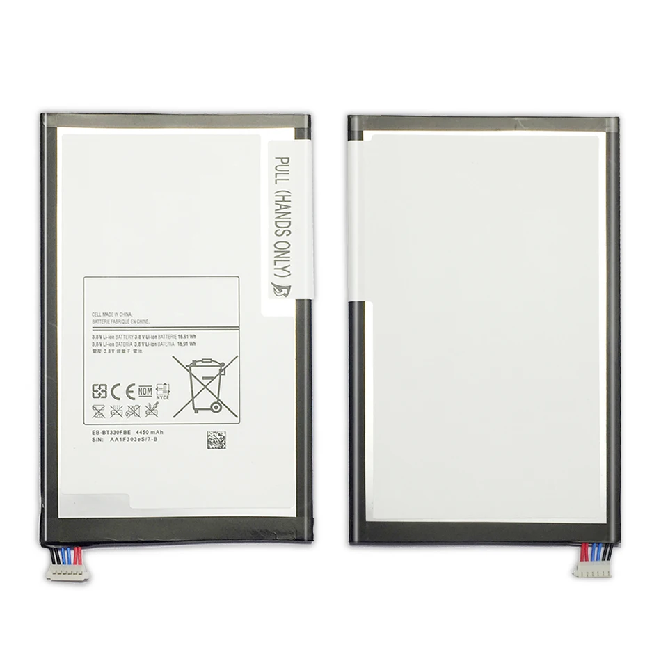 KiKiss прочный планшетный аккумулятор для samsung GALAXY Tab 4 T330 SM T331 T331C T335 4450 мАч EB-BT330FBE