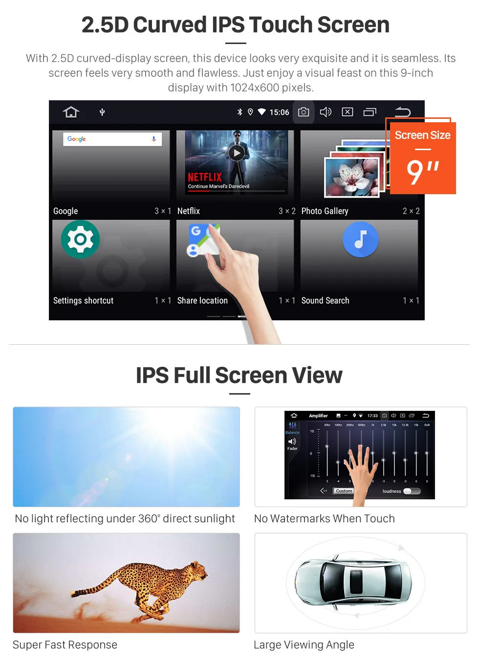 Seicane 9 дюймов Android 9,0 HD 1024*600 Автомобильный gps мультимедийный радио Navi плеер для 2007 2008 2009 2010 2011 Toyota CAMRY поддержка 3g