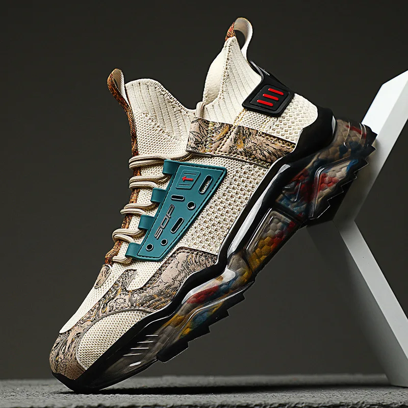 Новинка 2021 дышащая спортивная обувь мужская повседневная национальная