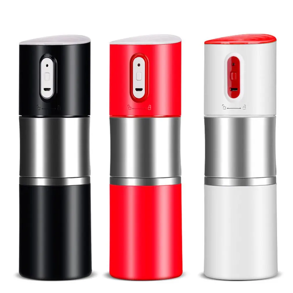 

HMT Electric USB Portable Coffee Grinder and 300ML Brewing Cup Precision Aluminum Alloy Adjustable Car Grinding Machine