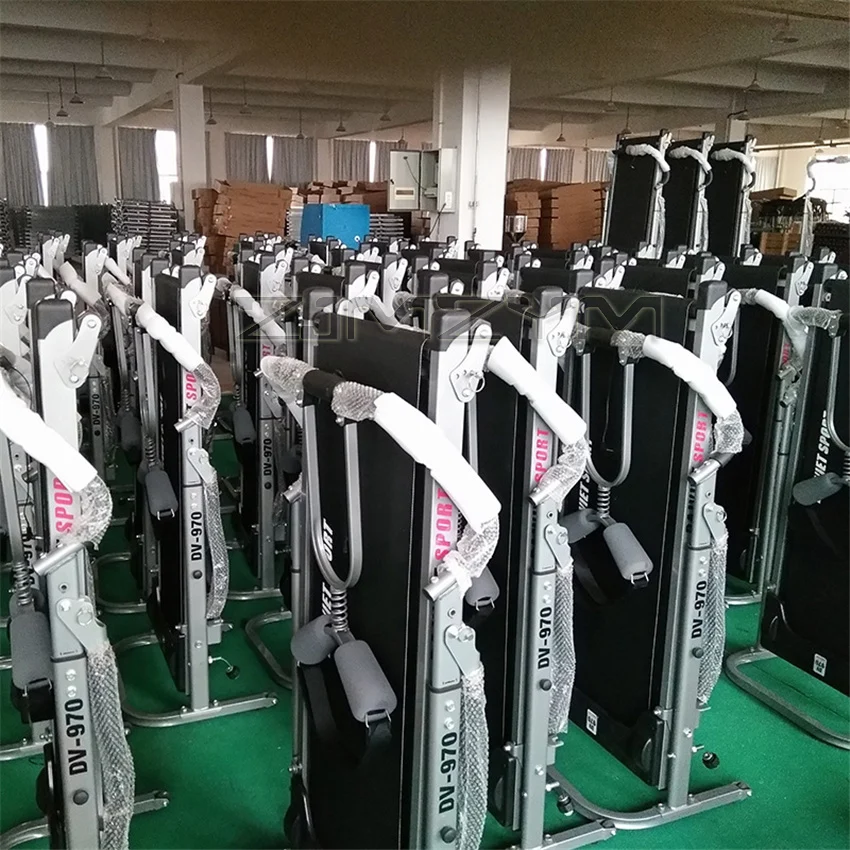 

Shock-absorbing Mechanical Treadmill Raised And Lowered With Handrail Walk Machine Large Fitness Equipment Home Cardio Workout