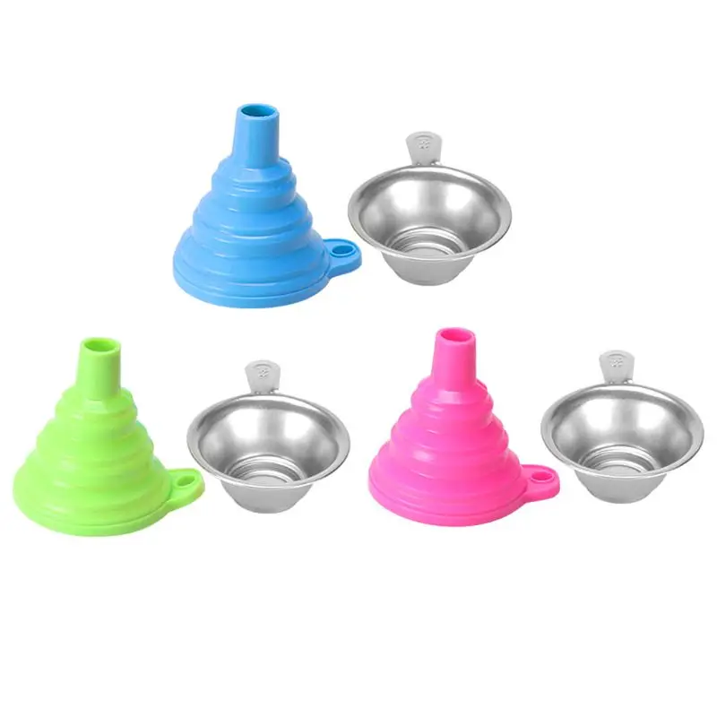 1 Набор металлический УФ-фильтр из смолы и силиконовая воронка одноразовый набор