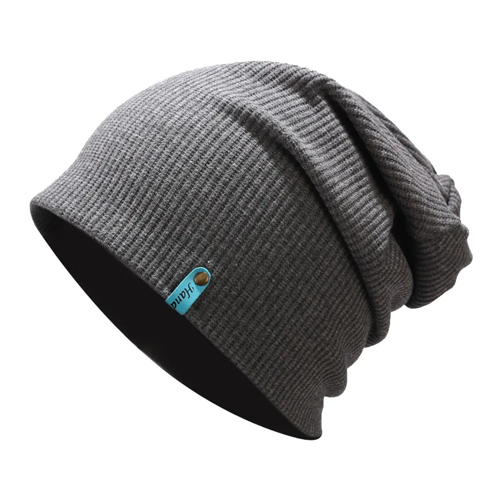 DG Женская шапка из искусственной кожи с надписью True casual Beanies для мужчин и женщин, теплая вязаная зимняя шапка, модная однотонная хип-хоп унисекс шапка бини - Цвет: DG