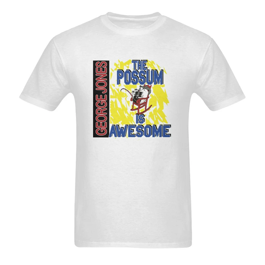 Винтажная Футболка 90S редкий Джордж Джонс концертный тур поссум Подарочная