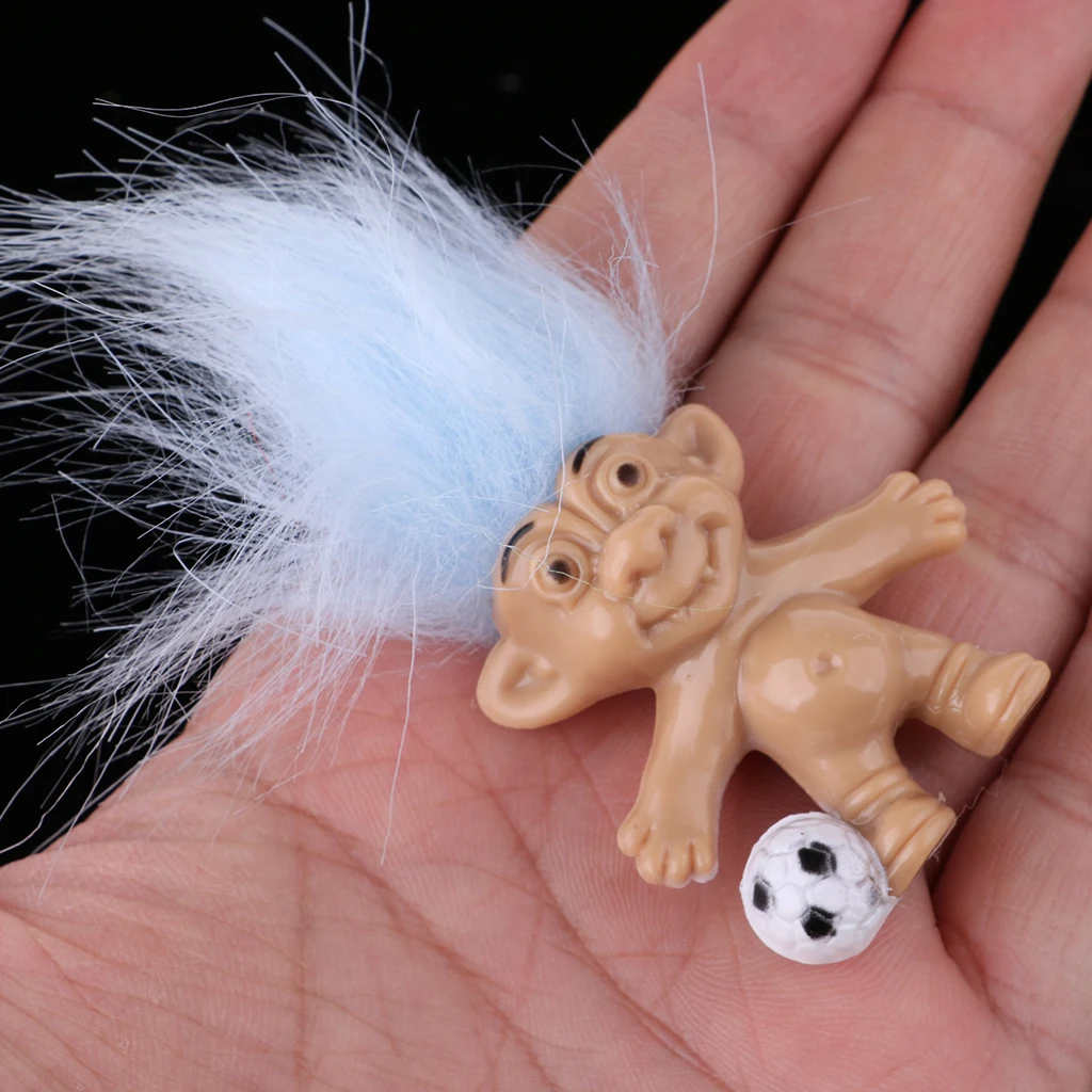 Винтажная красочная кукла Lucky Troll 8 штук мини-фигурки Leprocauns игрушки-вечерние