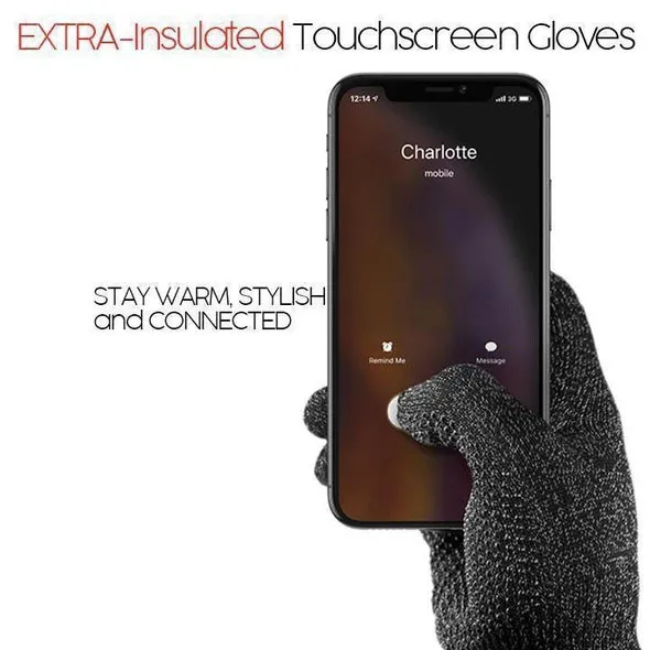 

Sagace Gloves Men Sports Winter Outdoor Waterproof Extra-insulated Touchscreen Gloves Guantes