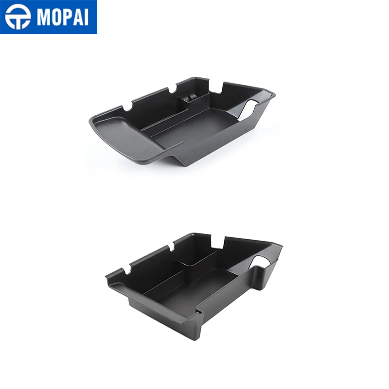 

MOPAI Stowing Tidying Car Armrest Box Storage Box Organizer for Dodge Challenger 2015-2019 Interior Accessories