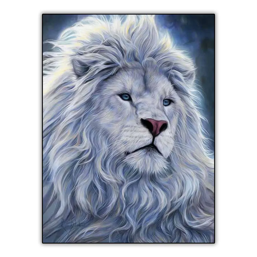 Набор для алмазной вышивки 5d Лев картина с фантазийными животными полная