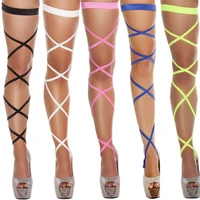 sexy mesh fishnet pantyhose 2020 summer women black pattern tights bodystockings net long stockings party club hosiery lingerie