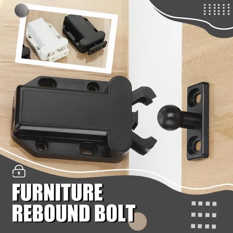 Дверная сенсорная защелка переключатель блокировки дверей шкафов механический