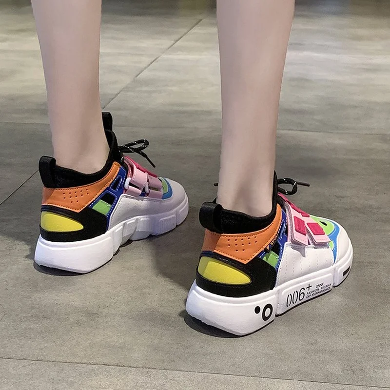 Женские кроссовки из сетчатого материала дышащие удобные разные яркие цвета