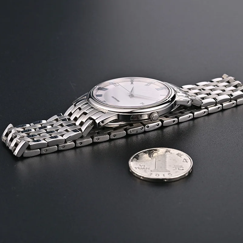 

Ultra-thin quartz watch simple men's watches wholesale neutral waterproof stainless steel watches hot trend men's watches