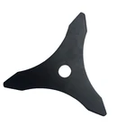 Лезвие для триммера из марганцевой стали, прочный триммер для травы и щеток, 3 сменных зубца, 10 х3 т