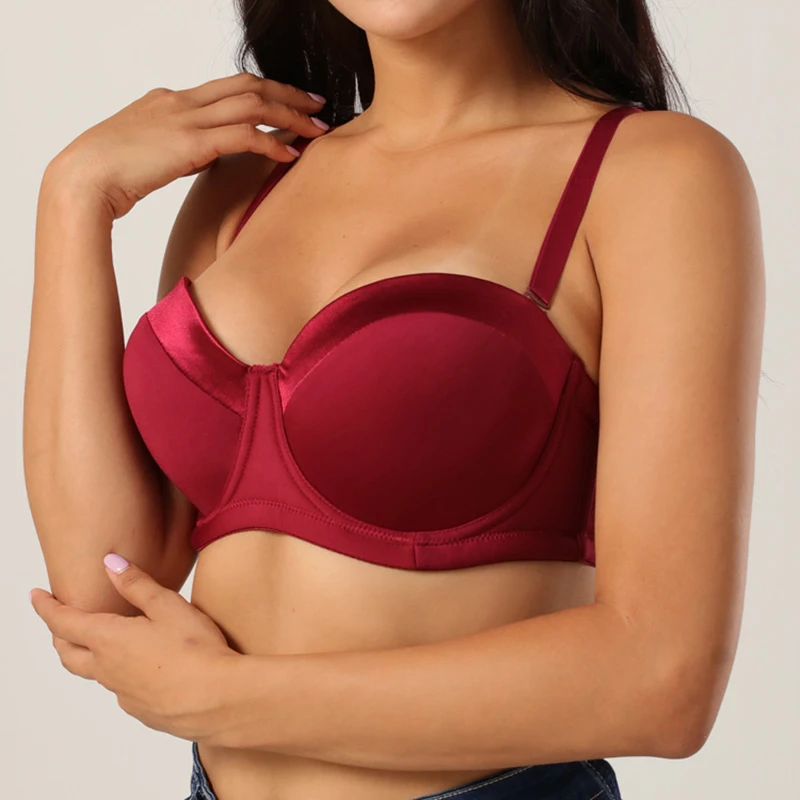 Высокое качество бюстгальтер для Для женщин Кабриолет Бюстгальтер на косточках