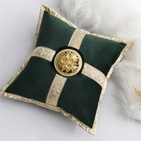 european and american holder pillow incense burner pillow censer holder creative golden cushion home tea house yoga accessories