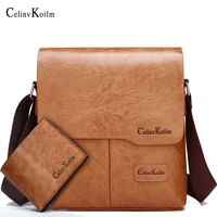 celinv koilm famous brand leather crossbody shoulder bag for man business tote bags hot sale fashion brand men messenger bags