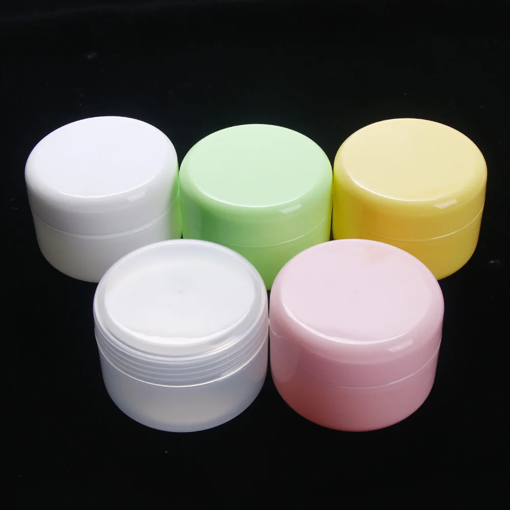 Пластиковый многоразовый контейнер для косметики 5 шт. 100 г | Красота и здоровье