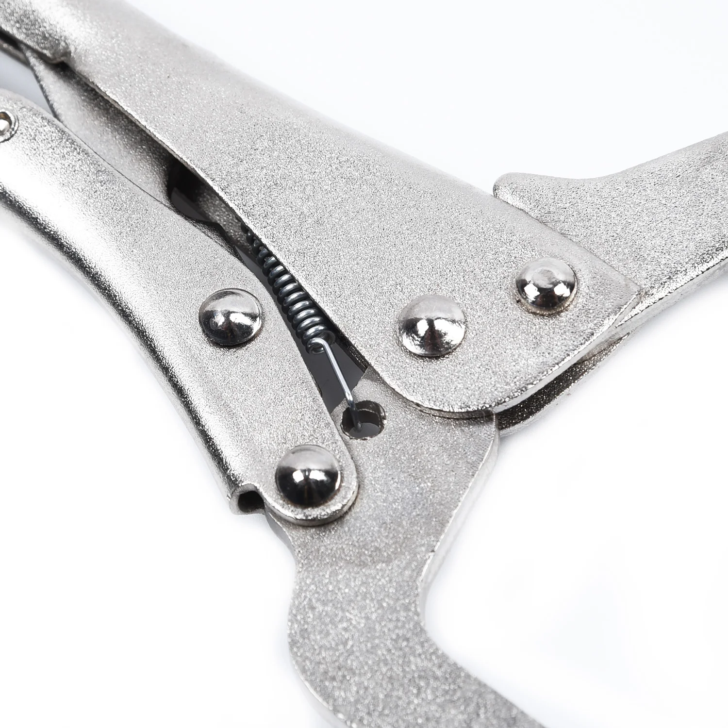 

1* 9 Steel C Clamp Vise Grip Locking Welding Pliers Wood Tenon Locator Tool US